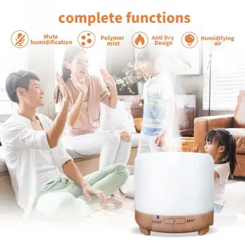 

230ML Ultrasonic Air Humidifier Essential Oil Diffuser Aromatherapy Electric Aroma Diffuser Mist Maker