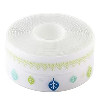 

SHGO HOT-Waterproof Tape Anti-Mildew Tape Cute Self Adhesive Sealing Caulk Strip Tape for Bathtub Kitchen Sink Toilet Wall Edge