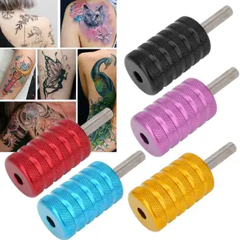 

Portable Alloy Tattoo Supplies Body Art Tools Accessory Anti-Slip Tattoo Machine Grip q