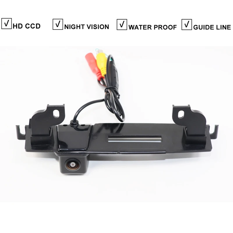 

Автомобильная камера заднего вида для NISSAN TIIDA 2008 ручка багажника Автомобильная резервная парковочная Направляющая линия AHD ночное видение Водонепроницаемая 1080P