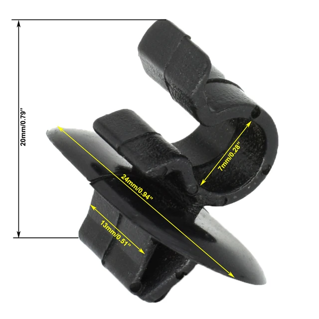 2x Hood Bonnet Rod Prop Support Stay Clip Holder Clamp Fastener Retainer 792834 For Peugeot 1007 106 206 306 3008 407 Partner B9 Auto Interior Part