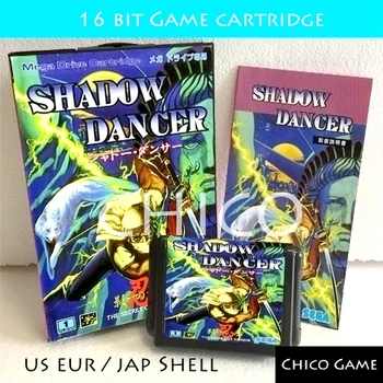 

Shadow Dancer with Box and Manual for Sega MegaDrive Video Game Console 16 bit MD card