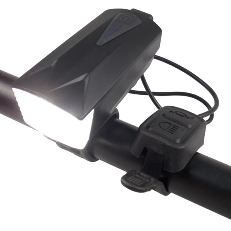 Portable Bike Bicycle Lights USB LED Rechargeable Set Mountain Cycle Front Headlight Light Bike Accessories