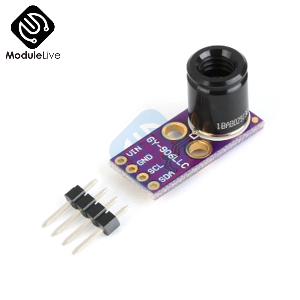 

MLX90621 24AA02 PTAT Sensor Module 64 IR ArrayInfrared Temperature Board 16x4 16*4 DC 5V I2C Amplifier Diy Electronic Tools