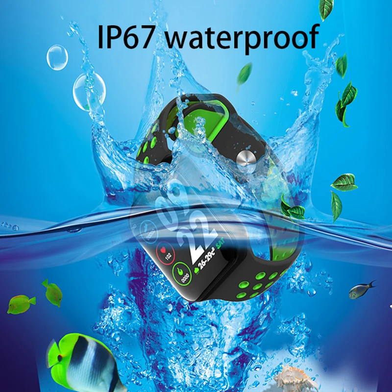 F9 Смарт-часы IP67 водонепроницаемые Смарт-часы монитор сердечного ритма несколько спортивных моделей фитнес-трекер для мужчин и женщин носимые PK B57 S226