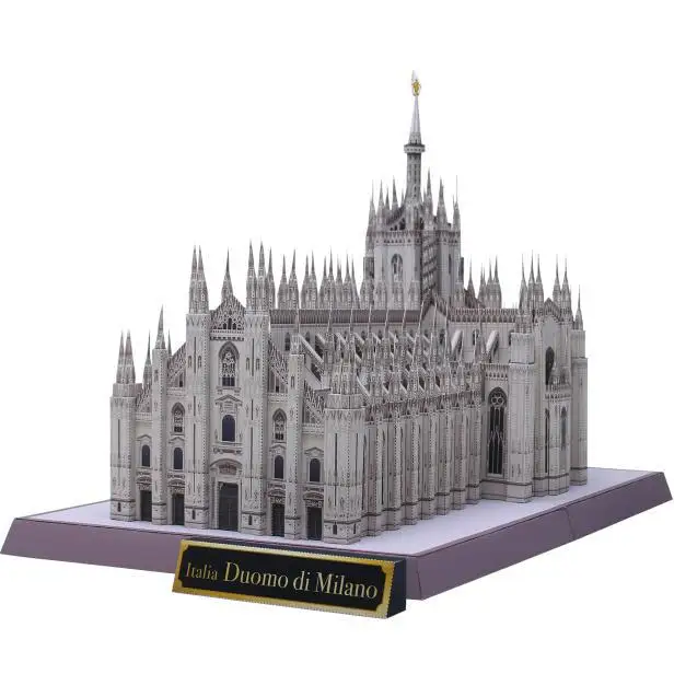 

Paper Model Italy Milan Cathedral Italy Milan Architecture Model Handmade DIY Homework
