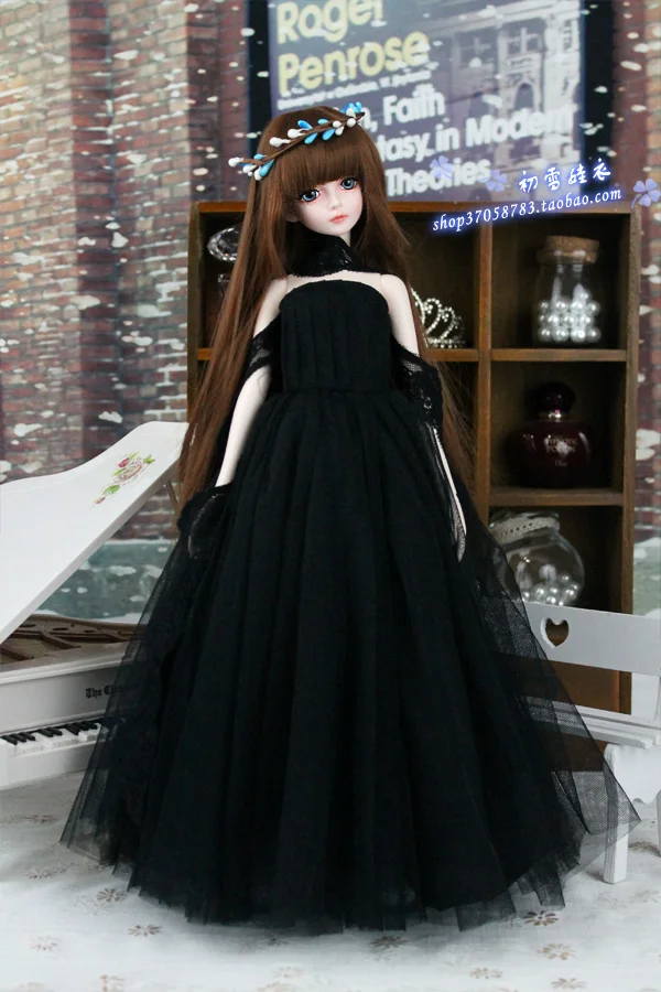 1/4 1/3 BJD аксессуары для одежды Кукольное свадебное платье для BJD/SD MSD SD16, не включает в себя куклы, обувь, парик и другие E2530