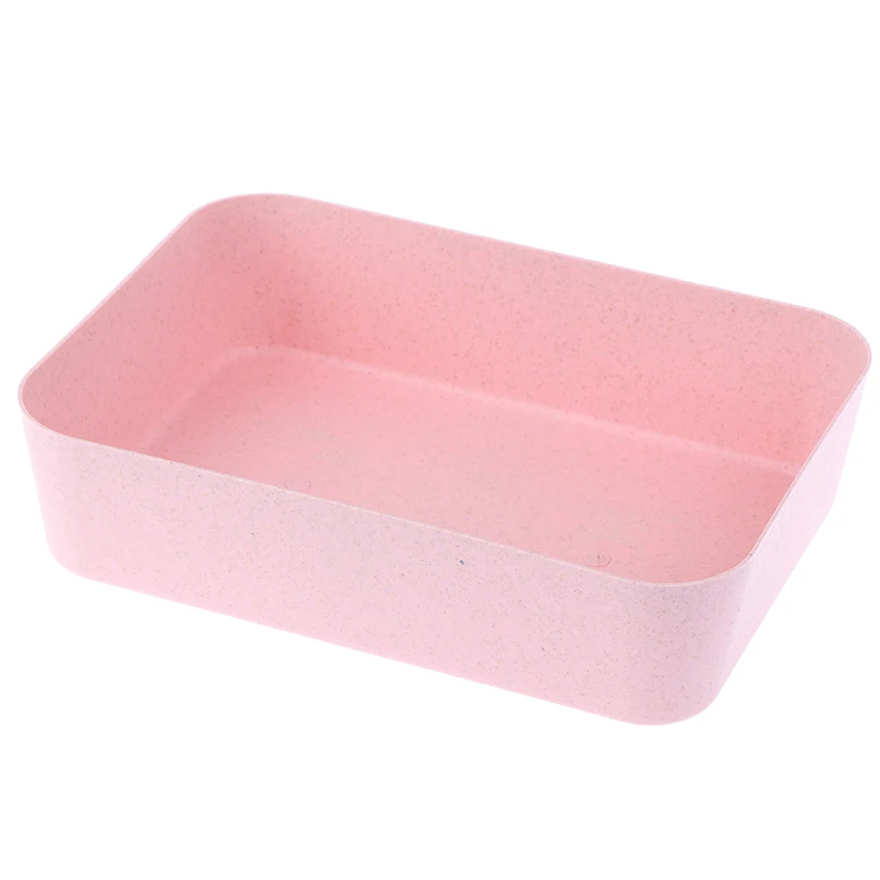 Pink 1 шт. пластиковый кухонный ящик для хранения лоток Органайзер Разлагаемый материал разделитель для хранения кухонные инструменты для хранения продуктов - Цвет: Pink