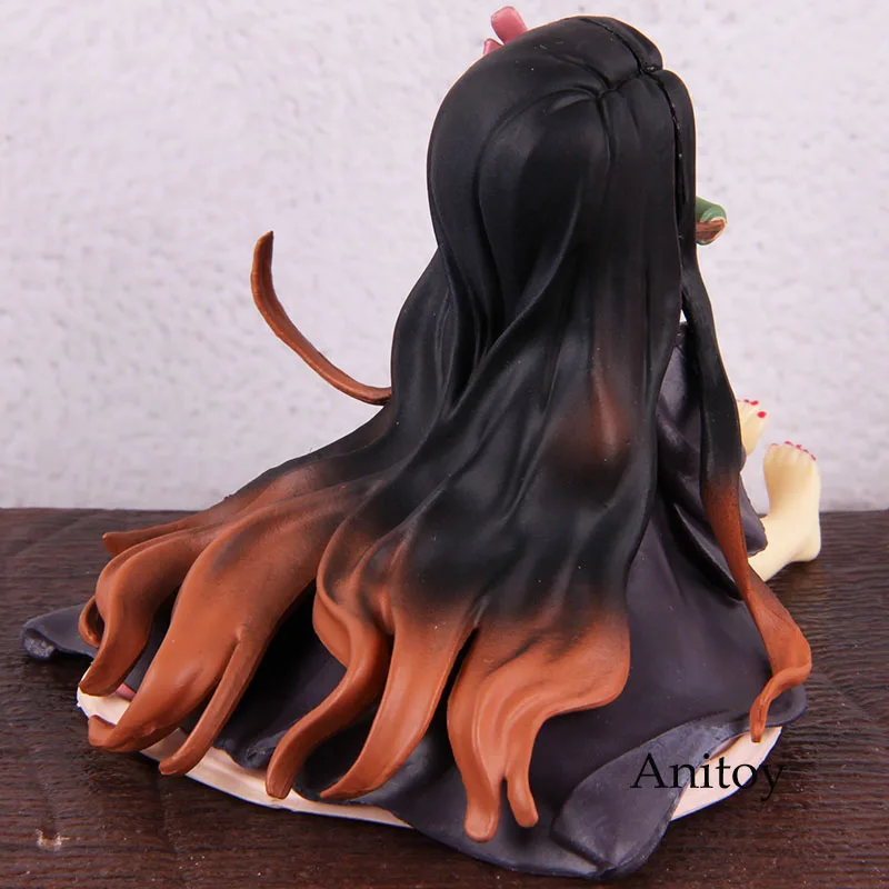 Аниме Demon Slayer Kimetsu No Yaiba Kamado Nezuko фигурка автомобиля украшение игрушки Kamado Nezuko фигурка ПВХ коллекционная игрушка