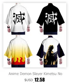 Аниме демон убийца Kimetsu No Yaiba Tanjiro Kamado костюмы для косплея тонкие мягкие зимние куртки женские жилеты парка для женщин CS071