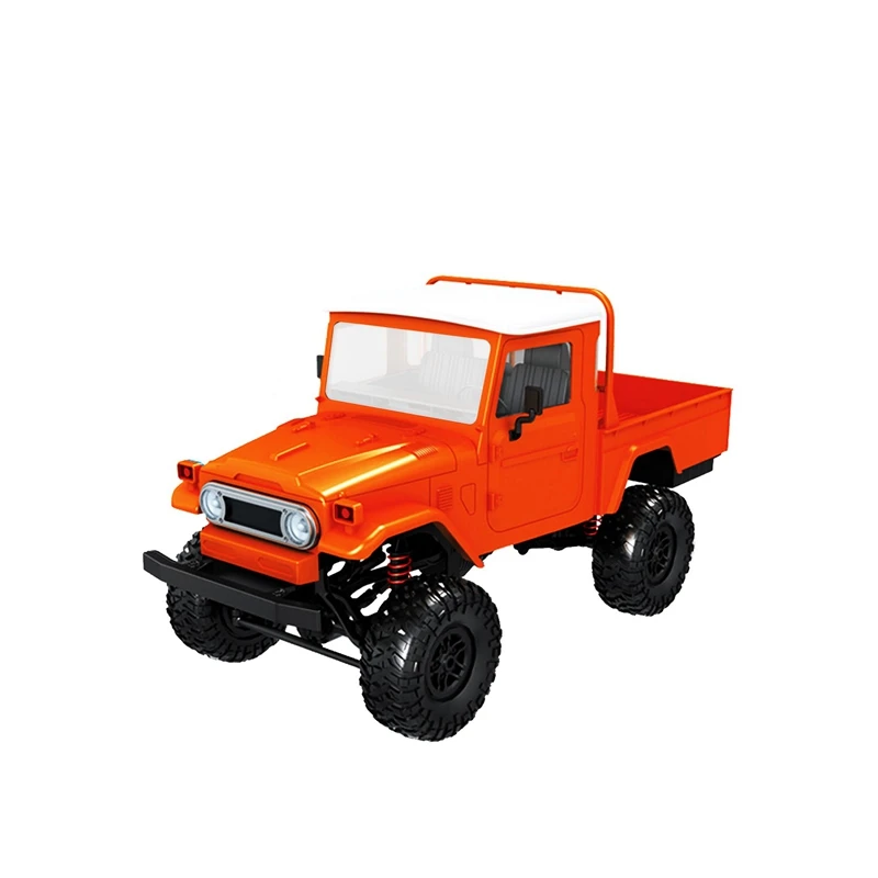 MN-45 for WPL FJ45 1:12 Scale RC Car RTR Version 2.4G 4WD RC Rock Crawler RC Remote Control Truck Toys Children Gift Orange