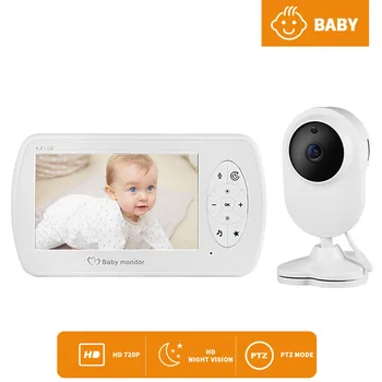 

INQMEGA 4.3 Inch Baby Monitor Two-way audio Wireless Video Babyphone HD baby Camera Night Vision Temperature Monitoring Babyfoon