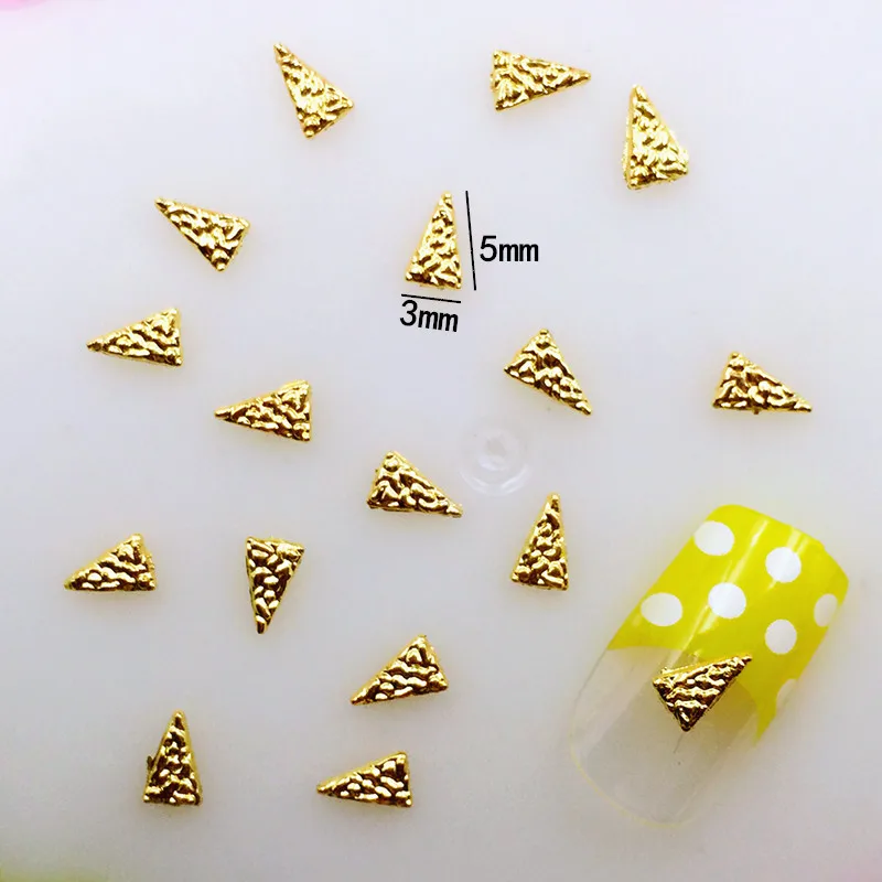 50pcs/pack Japan Metal Nail Accessories Kawaii Star Feather Heart Nail Parts DIY Charm Alloy Nail Supplies for Nail art