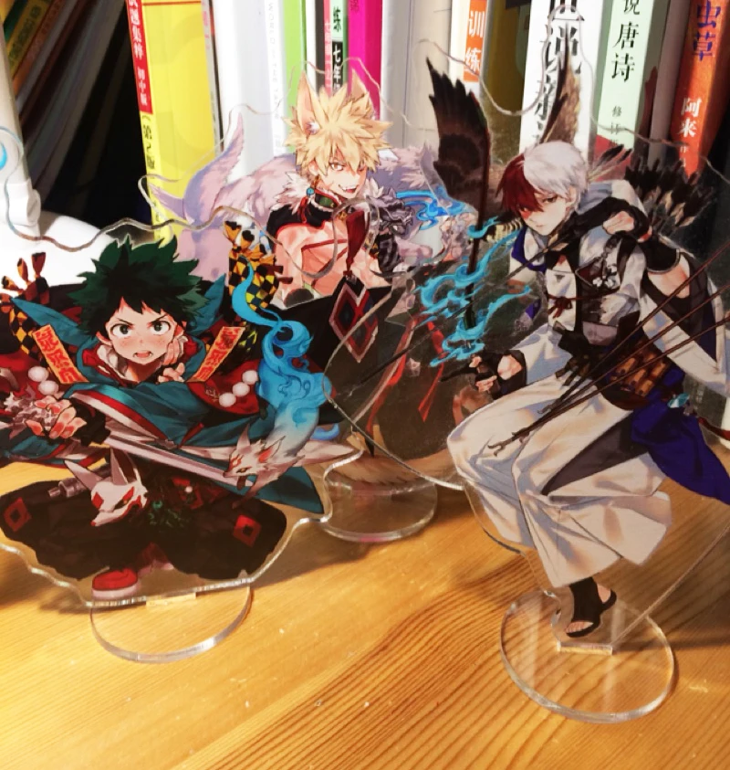 My Hero Academy Boku no Hero Academy Todoroki Shoto Izuku акриловые фигурки стенд карточные игрушки Коллекционная косплей реквизит коллекция