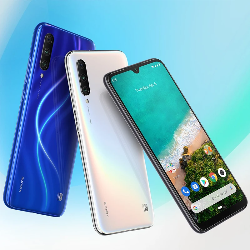 Глобальная версия Xiaomi mi A3 mi A3 4 Гб 128 Гб Смартфон Snapdragon 665 48MP Тройная камера s 32MP фронтальная камера AMOLED дисплей 4030 мА