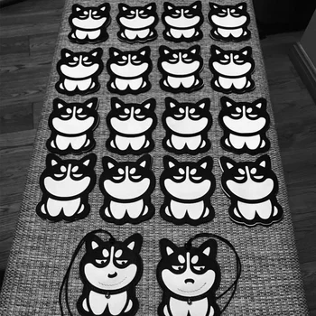 

Cutting Dies for Dog Husky Cute Funny Card Bag Keychain Package Knife Mold Handmade Leathercraft Goods DIY Girlfriend Gift