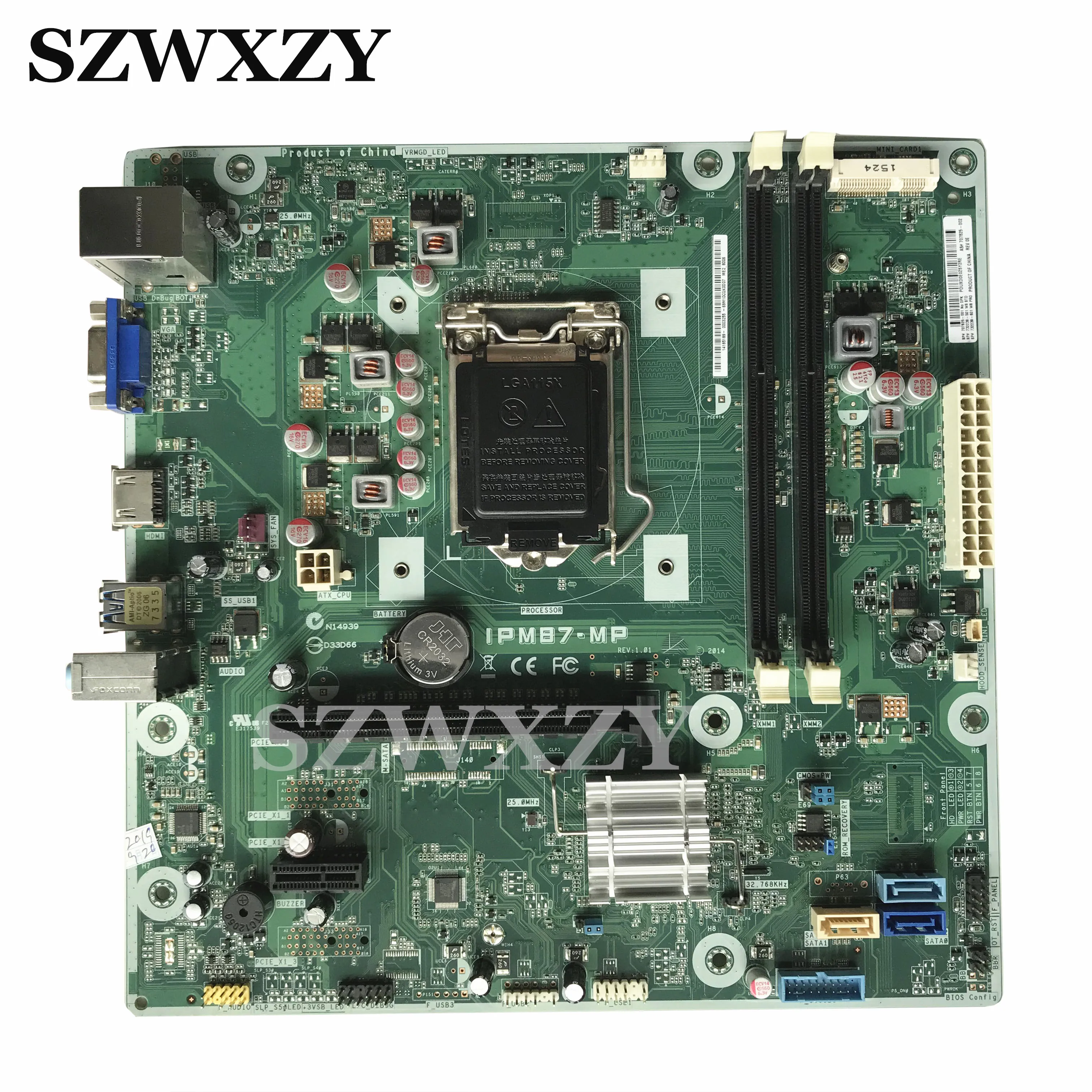 IPM87 MP REV: 1 01 десктопная материнская плата для HP 785304 001 501 601 системная DDR3 H87 100%