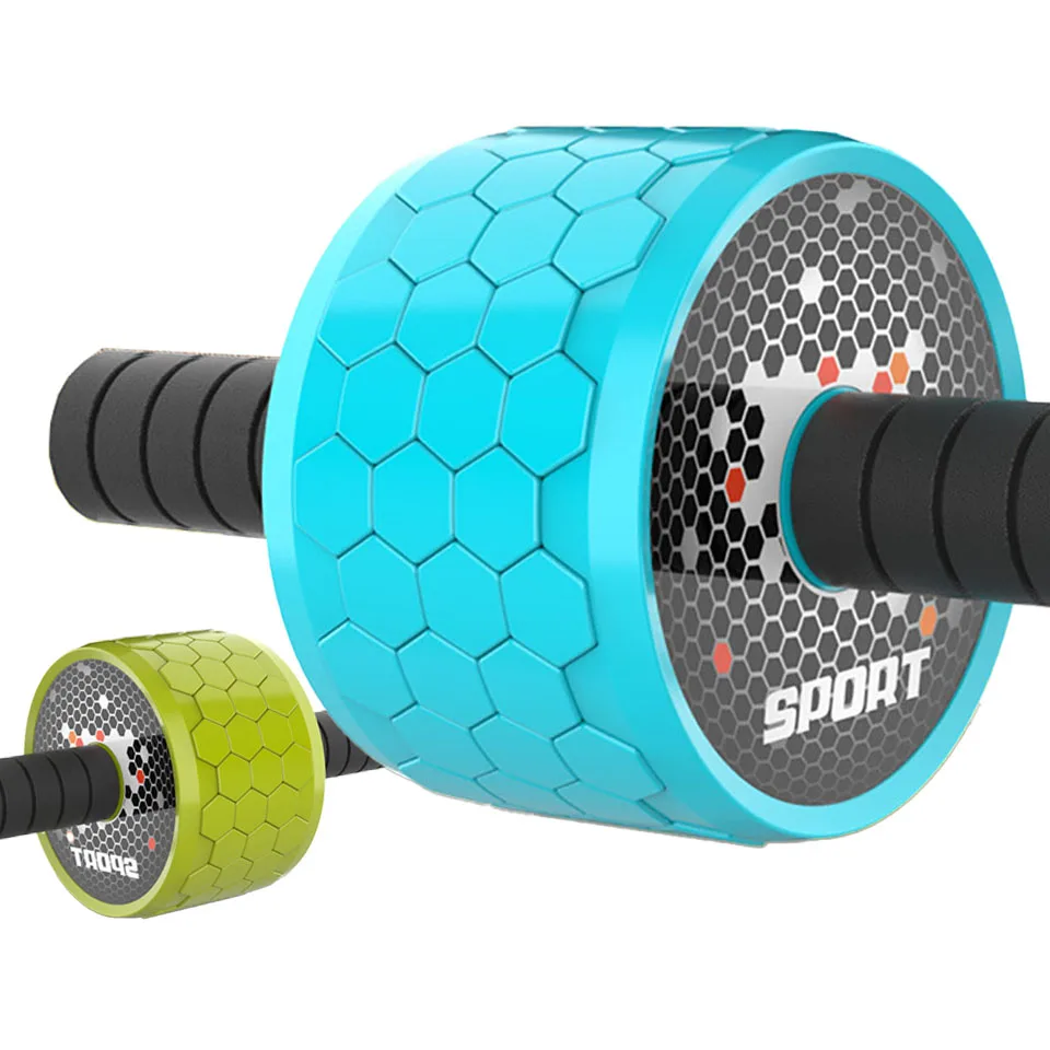 

GOBYGO Abdominal Muscle Wheel Household Tummy Reduction Push Wheel Training Mute Giant Wheel Fitness Rolling Pulley Equipment