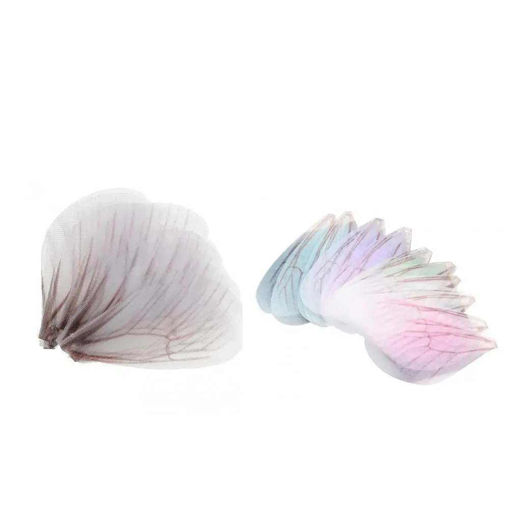 20pcs Colorful Butterfly Dragonfly Wings Charms Earring Findings Jewelry DIY