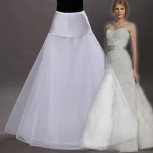 Юбка A word эластичная талия Нижняя юбка для свадебного платья маятник 1 стальное кольцо узел Свадьба церемония представление подкладка