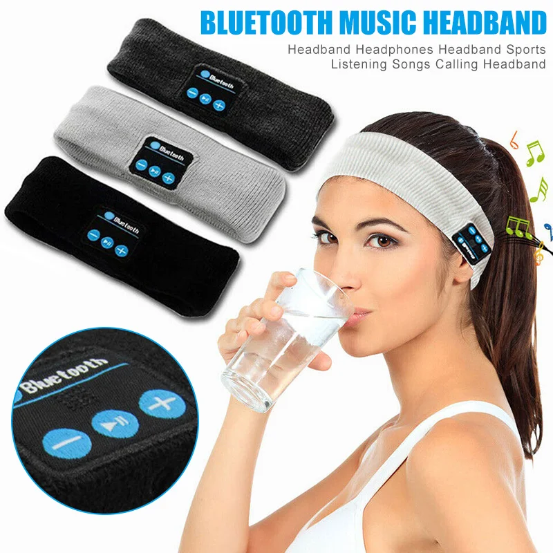 HD музыкальный головной убор Bluetooth шапка гарнитура Спорт Беспроводные наушники шляпа наушники Многофункциональный DOM668