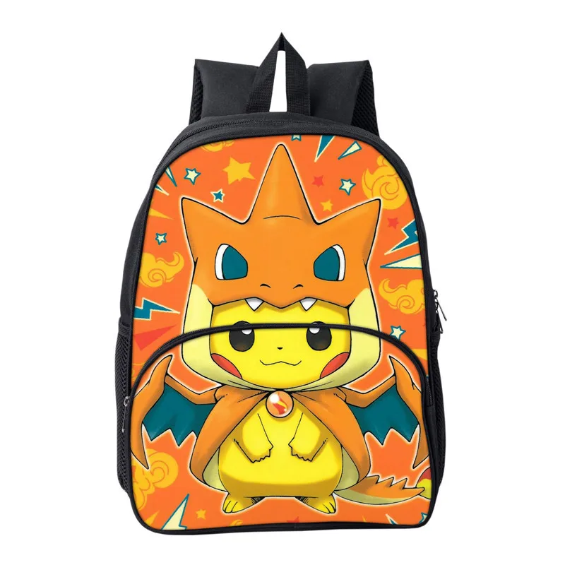 Аниме сумка Mochila рюкзак Pokemon дети для подростков мультфильм девочка дети обратно школьные сумки ноутбук рюкзак Пикачу - Цвет: 25