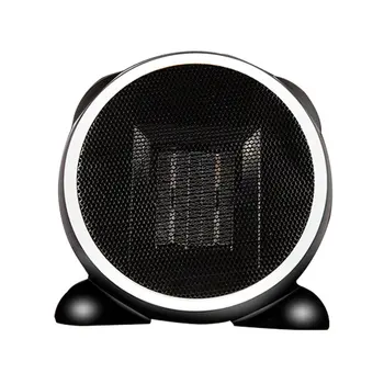 

Mini Electric Table Fan Heater Fast PTC Air Warmer Portable Small ptc Ceramic Fan Heater Electric 220V 500W Warm Air Blower