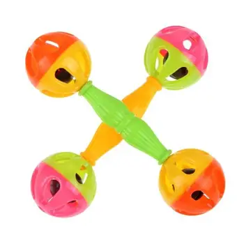 

1pcs Early Childhood Educational Toys Baby Kid Toy Rattle Bells Shaking Dumbells Toys High Quality