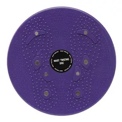 Новый-твист талии кручения диск доска аэробные упражнения фитнес рефлексотерапевтические магниты фиолетовый