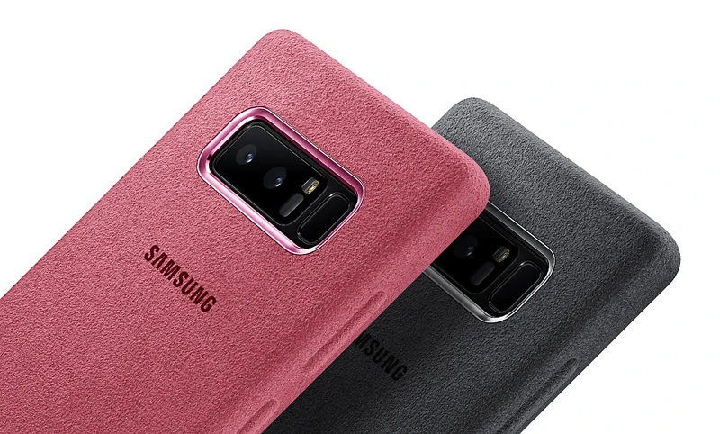 Оригинальный чехол для телефона Samsung с алькантарой Galaxy Note 8 Note8 N9500 N9508 SM N950F