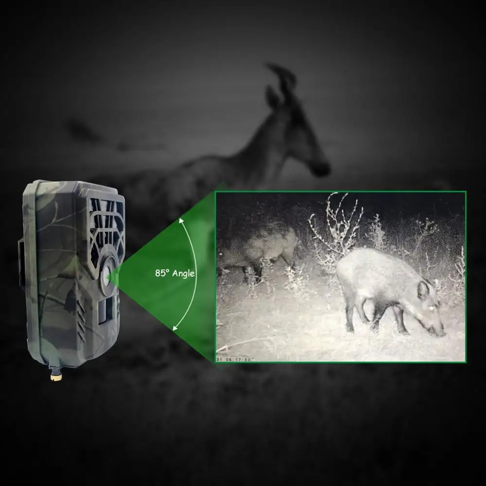 Hunting Trail Camera Wildlife Camera 940nm backlight Night Vision 5MP Motion Outdoor Trail Camera 0.8s Trigger 720P hoto-tap