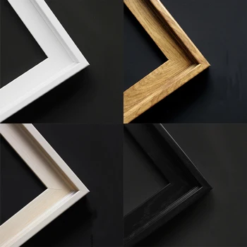 

Simple stylish art plastic Picture frame DIY Canvas Painting Frame For Oil Paintings Frame For Home Decoration Wall Art Decor