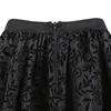 Women Gothic Floral Lace Ruffled Skirt Asymmetrical High Low Skirt Steampunk Pirate Skirts Halloween Costumes Plus Size 5