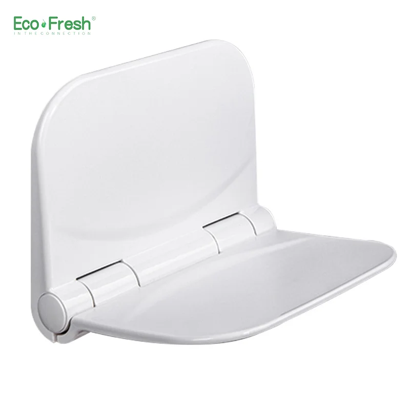 Ecofresh stool for shower Bathroom folding seat Wall stool Bath wall stool Elderly toilet stool Shoe changing stool wall chair 6
