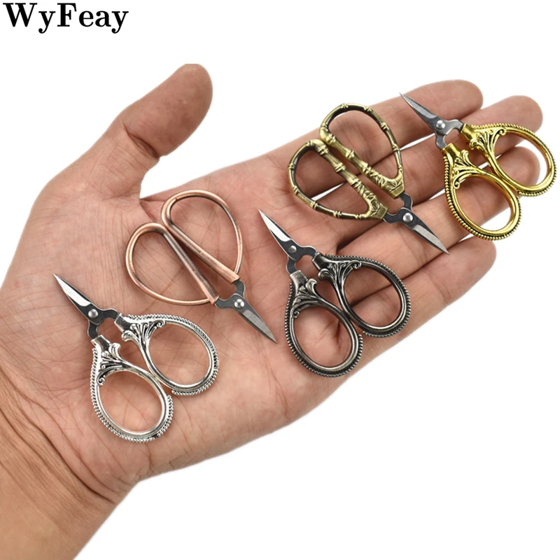 6cm Mini Retro Pocket Scissors Antique Thread Cutter Vintage Embroidery  Cross Stitch Sewing Stainless Steel - AliExpress