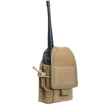 

2020 New 1000D Nylon Outdoor Pouch Tactical Sports Molle Radio Walkie Talkie Holder Bag Magazine Mag Pouch Pocket Accessory Bag