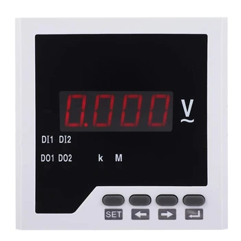 

DDM-AV96 Single Phase Voltage Meter LED Displayed High Accuracy Voltage Meter 220VAC 1000Mohms