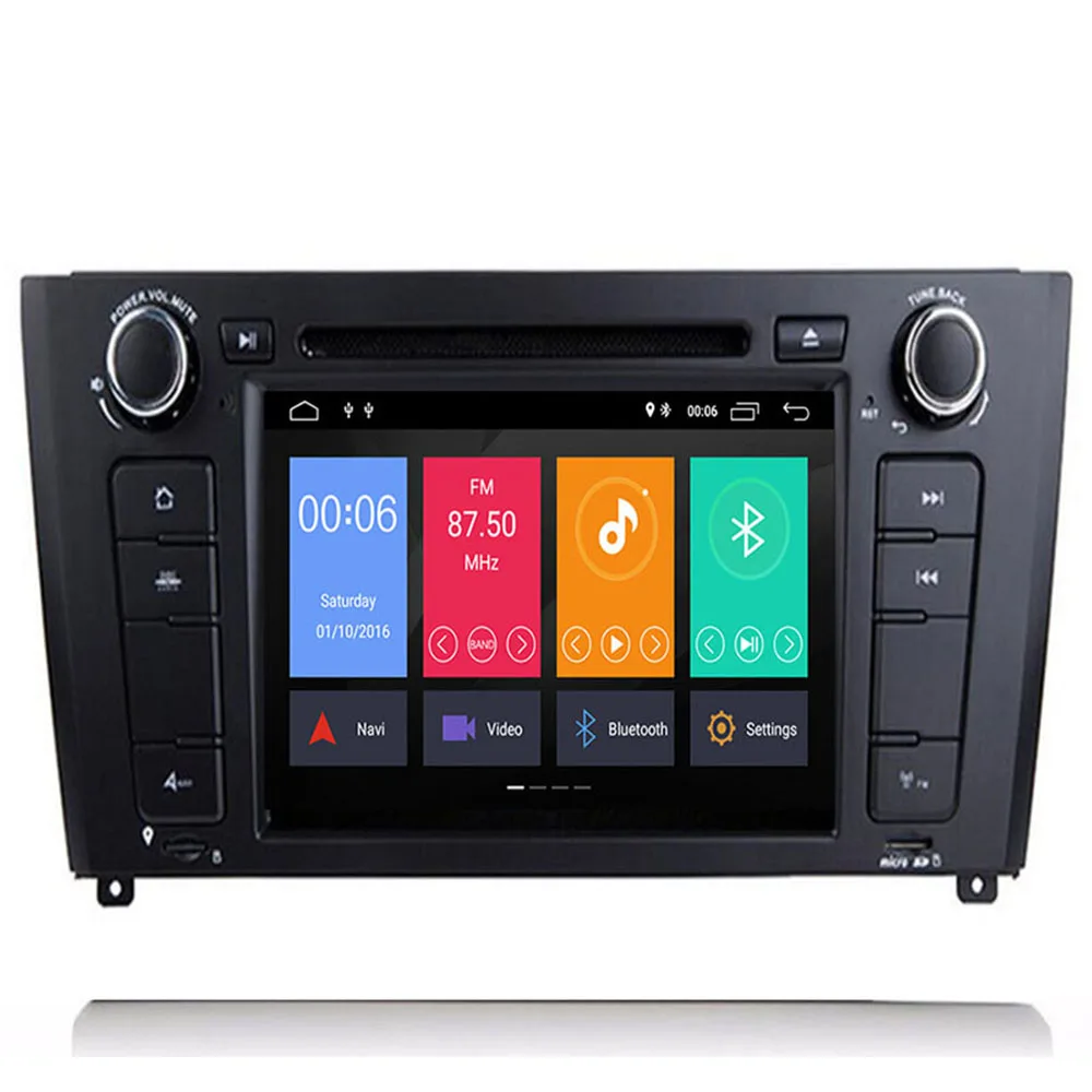 Top 2Din Android 9.0 GPS Car DVD Player For BMW 1 Serie E87 E81 E82 E88 I202004 2005 2006 2007 2008 2009 20102011 screen Navigation 4