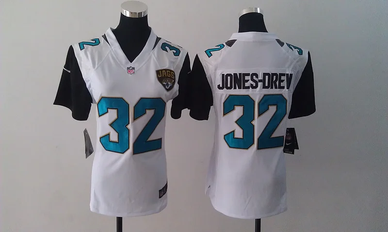 Оранжевый Женская футболка jacksonville s,#76 Joeckel#14 Blackmon#32 Jones-drew - Цвет: Оранжевый