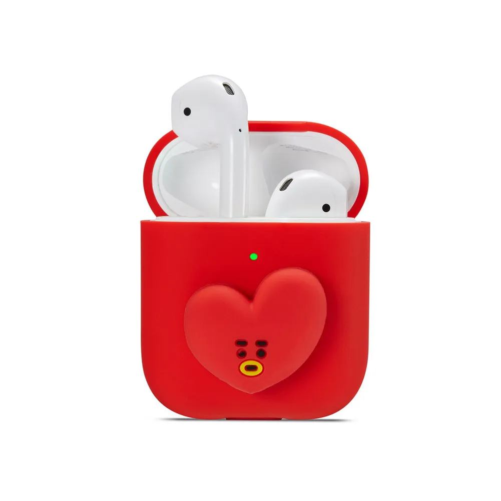 Силиконовый чехол для Airpods 1 2 зарядный 3D милый мультяшный полный защитный s Япония