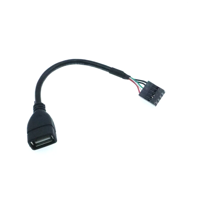 Internal USB 2.0 to 9-pin Female DuPont Adapter Cable for Computer Desktop Description Image.This Product Can Be Found With The Tag Names Computer Cables Connecting, Computer Peripherals, Motherboard internal, PC Hardware Cables Adapters