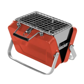 

Portable BBQ Barbecue Grill Foldable Stainless Steel Charcoal Grill Outdoor Camping Cooking Grill Stove