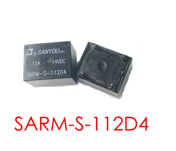 

Sanyou automobile relay SARM-S-112D4 group converts 5 feet 15A14VDC coil voltage 12VDC