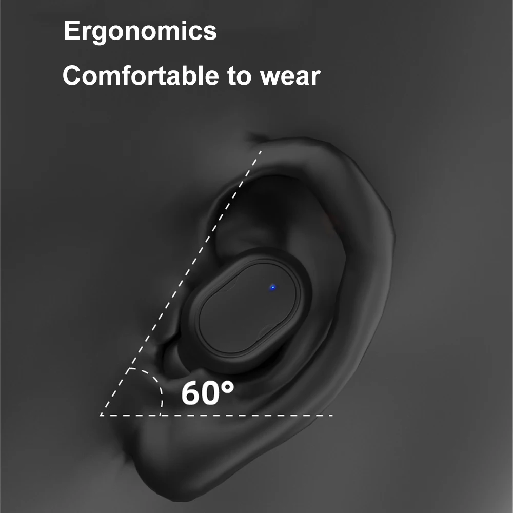 TWS Earbuds Bluetooth 5 0 Mini True Wireless Headphones Sweatproof Sport Headset In ear Earphones with Mic Charging Case