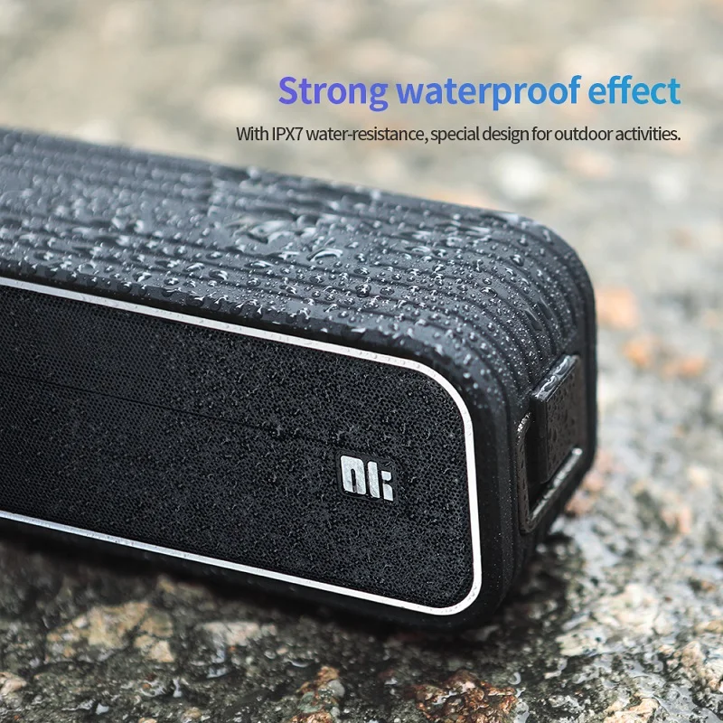 Bluetooth Колонка NILLKIN s водонепроницаемая IPX7 мощностью 40 Вт 5 0 Беспроводная колонка с
