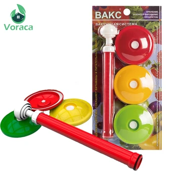 

Vacuum Cover with Pump Vacuum Capper Glass Jars Vacuum Pumping Fresh-keeping Cover Vacuum Cover and Capacity for Food Storage