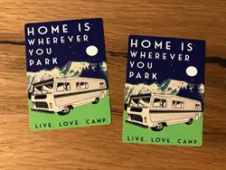 Наклейка для кемпинга Camper автобус RV Adventure винтажная палатка #389