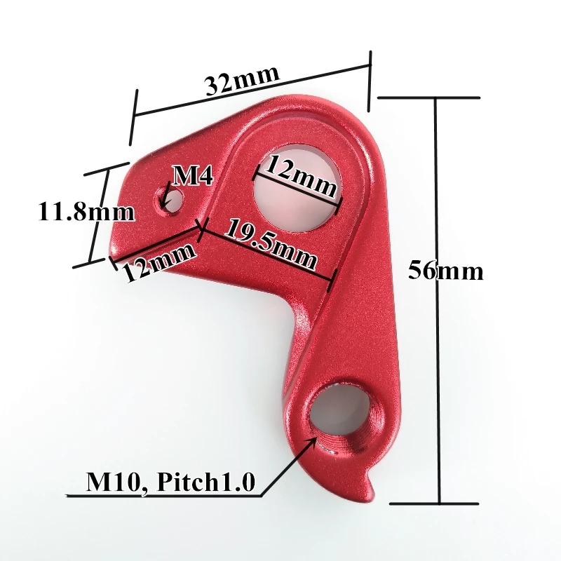 2pc Bicycle parts MECH dropout For Fantic e bikes High Priority Fantic