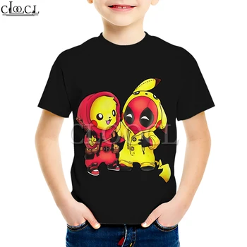 

Kids Anime Pokemon Detective Pikachu T-shirt Boy Girl 3D Print Hoodie Deadpool Child Clothing Cartoon Sweatshirt Beach Shorts