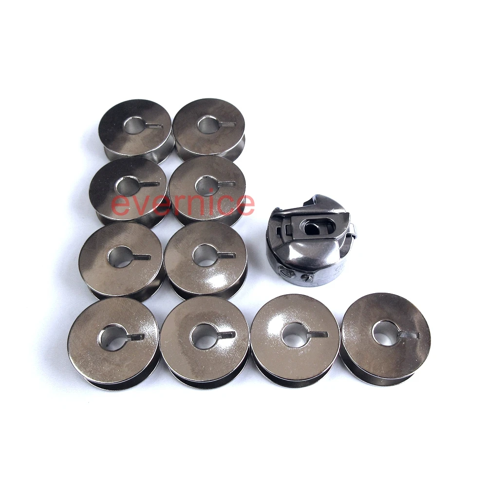 Чехол для шпули и 10 шпулек швейной машины PFAFF 260 262 362 463 563 11001200|Швейные инструменты